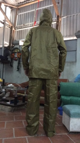 Bộ áo mưa quân khu K03